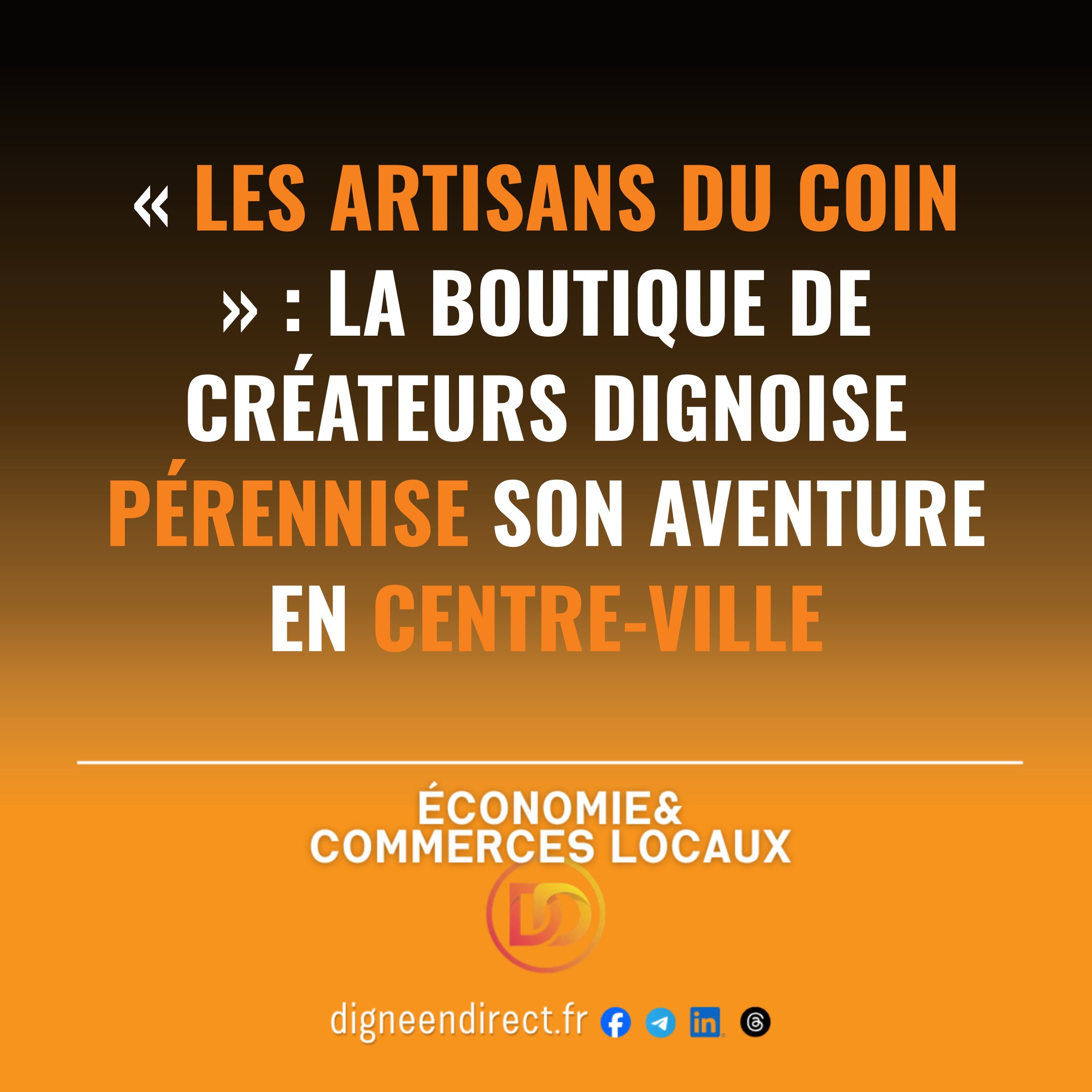 Lancée pour trois mois seulement, la boutique artisanale dignoise a su convaincre et s&rsquo;installe désormais pour de bon.