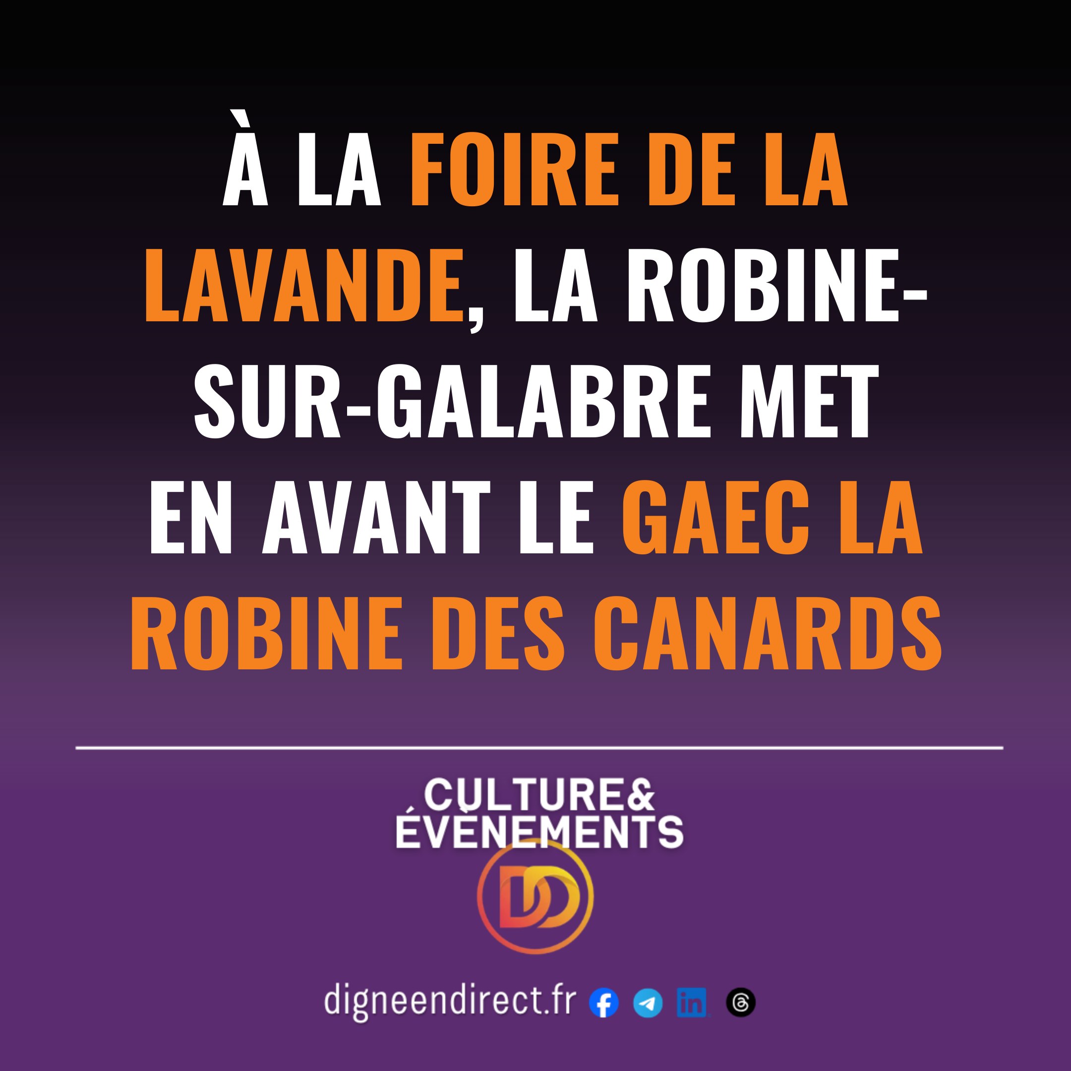 La commune de La Robine-sur-Galabre accueille sur son stand un producteur local à l&rsquo;Espace Terroir.