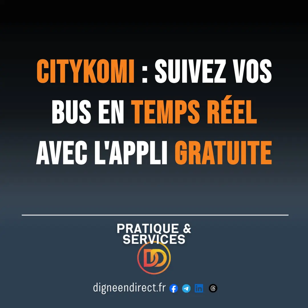 Citykomi : suivez vos bus en temps réel avec l’appli gratuite