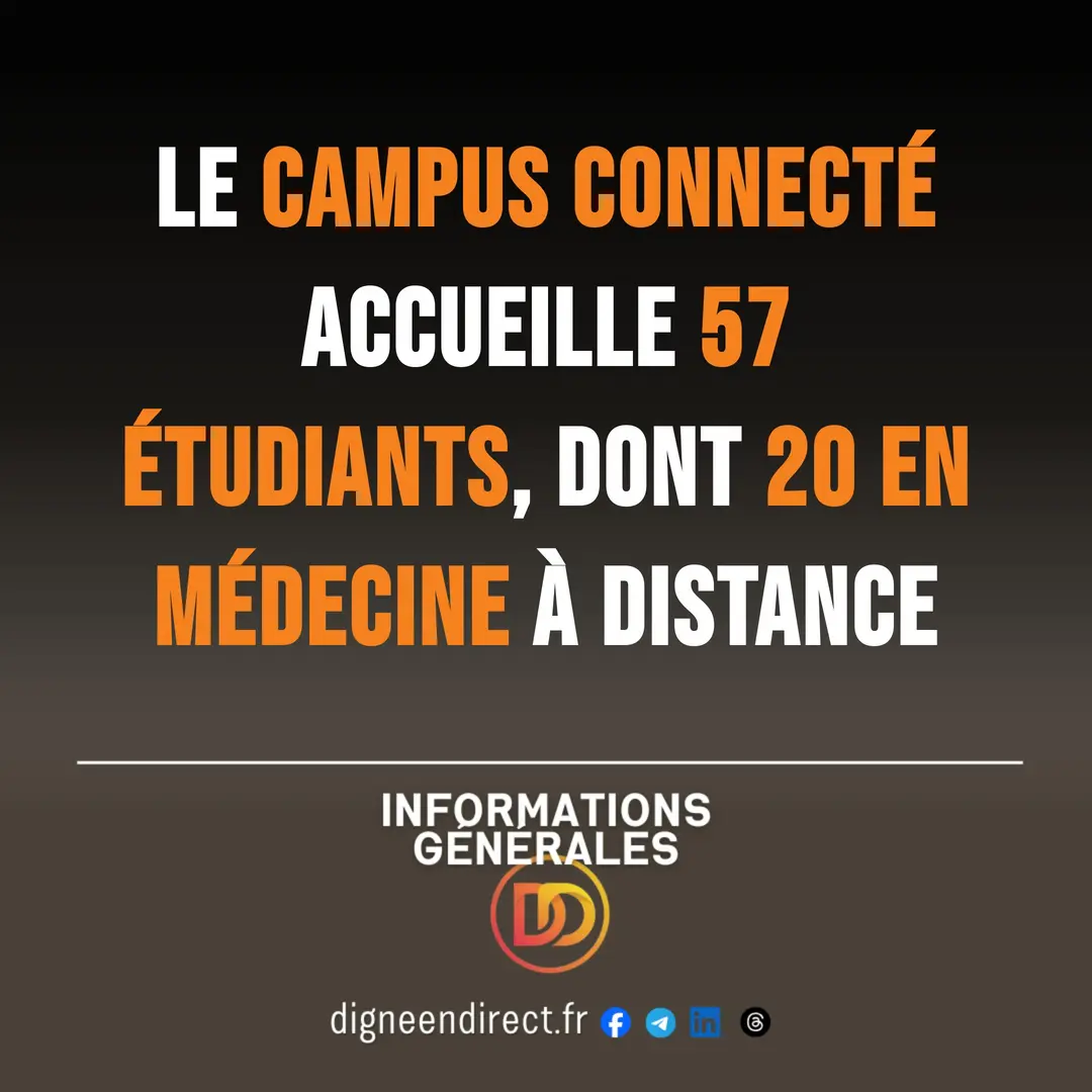 Le Campus Connecté accueille 57 étudiants, dont 20 en médecine à distance