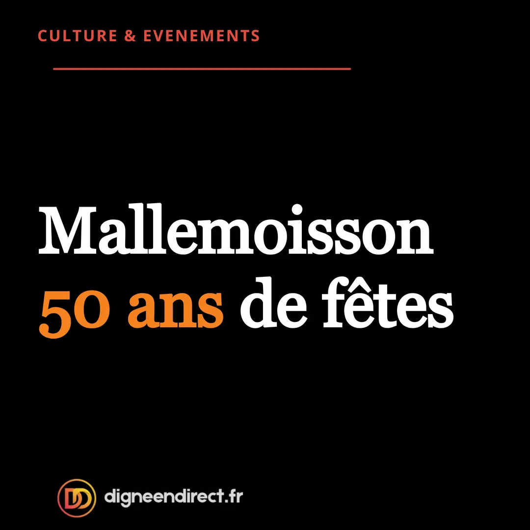 Mallemoisson célèbre un demi-siècle de fêtes avec un programme exceptionnel du 21 au 23 août